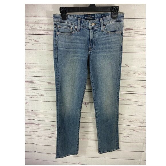 Lucky Brand Jeans Women's Size 6/28 Straight Leg Mid Rise Medium Wash NWOT - Picture 1 of 7